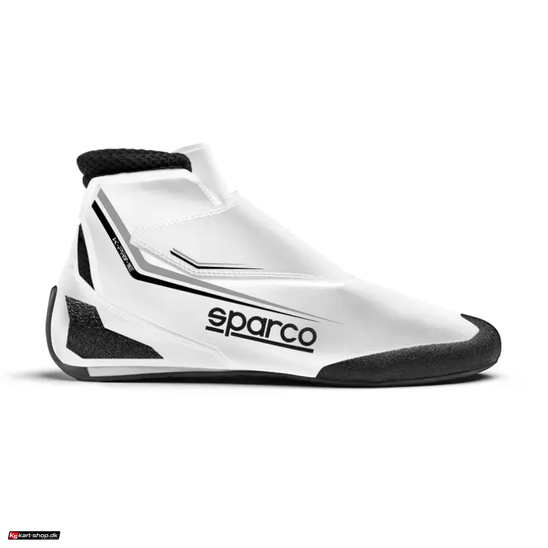 Sparco K-Prime sko, hvid/sort, str. 37 - 48