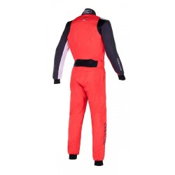 Alpinestars KMX- 9 v2 graph karting kredragt, rd/sort/messingbrun str. 44-60