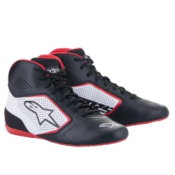 Alpinestars Tech-1 K START v2 sko, sort/hvid/rd, str. 34-47