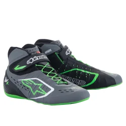 Alpinestars Tech-1 KX sko, sort, mrkegr, grn fluo, str. 34-47