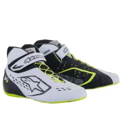 Alpinestars Tech-1 KX sko, sort, hvid, gul fluo, str. 34-47
