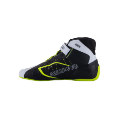 Alpinestars Tech-1 KX sko v3 FIA, sort/hvid/gul fluo, Str. 37 - 47
