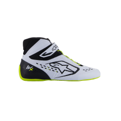 Alpinestars Tech-1 KX sko v3 FIA, sort/hvid/gul fluo, Str. 37 - 47
