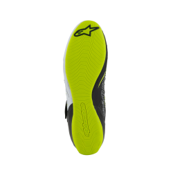 Alpinestars Tech-1 KX sko v3 FIA, sort/hvid/gul fluo, Str. 37 - 47