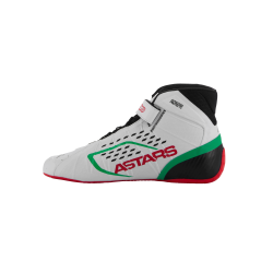 Alpinestars Tech-1 KX sko v3 FIA, hvid/grn/rd, Str. 37 - 47