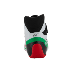 Alpinestars Tech-1 KX sko v3 FIA, hvid/grn/rd, Str. 37 - 47