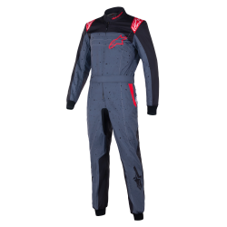 Alpinestars KMX-9 v3 graph karting kredragt, antracit/sort/rd, str. 40 - 60