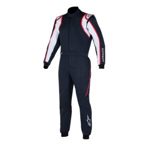 Alpinestars, GP Race v2 kredragt, sort/hvid/rd, str. 44 - 60 