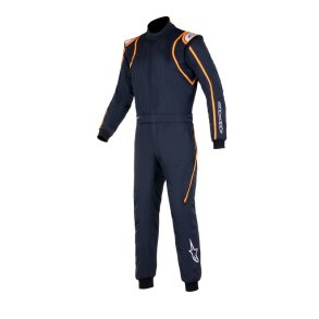 Alpinestars, GP Race v2 kredragt, sort/hvid/orange fluo, str. 44 - 60 