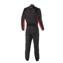 Alpinestars KMX 9 v3 karting kredragt, sort/rd/hvid str. 40-60