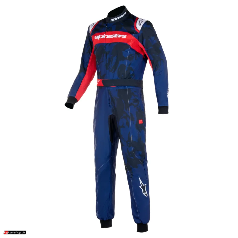 Alpinestars KMX- 9 v2 graph karting kredragt, Marinebl/rd, str. 44-60