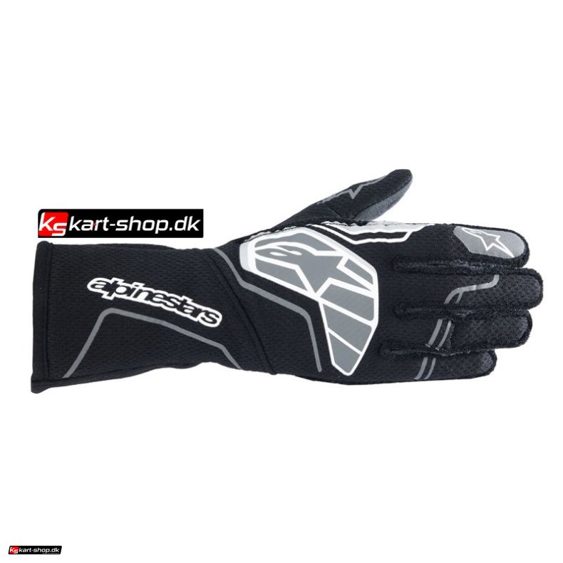 Alpinestars Tech-1 ZX v4 handske, sort og anthracit, str. S - XXL 