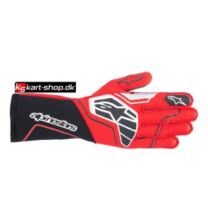 Alpinestars Tech-1 ZX v4 handske, sort og rd, str. S - XXL