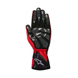 Alpinestars Tech-1 K Race v2 graph handske, rd/sort/hvid, str. S-XXL