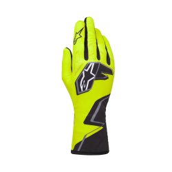 Alpinestars Tech-1 K Race v2 graph handske, gul fluo/sort/hvid, str. S-XXL