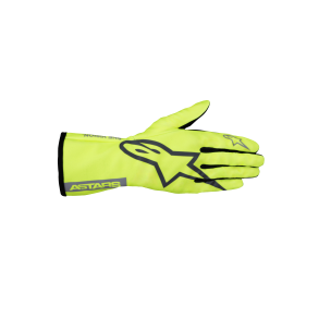 Alpinestars Tech-1 K Race v2 S Pure brne handske, gul fluo/gr/mrk slv, str. S - XL