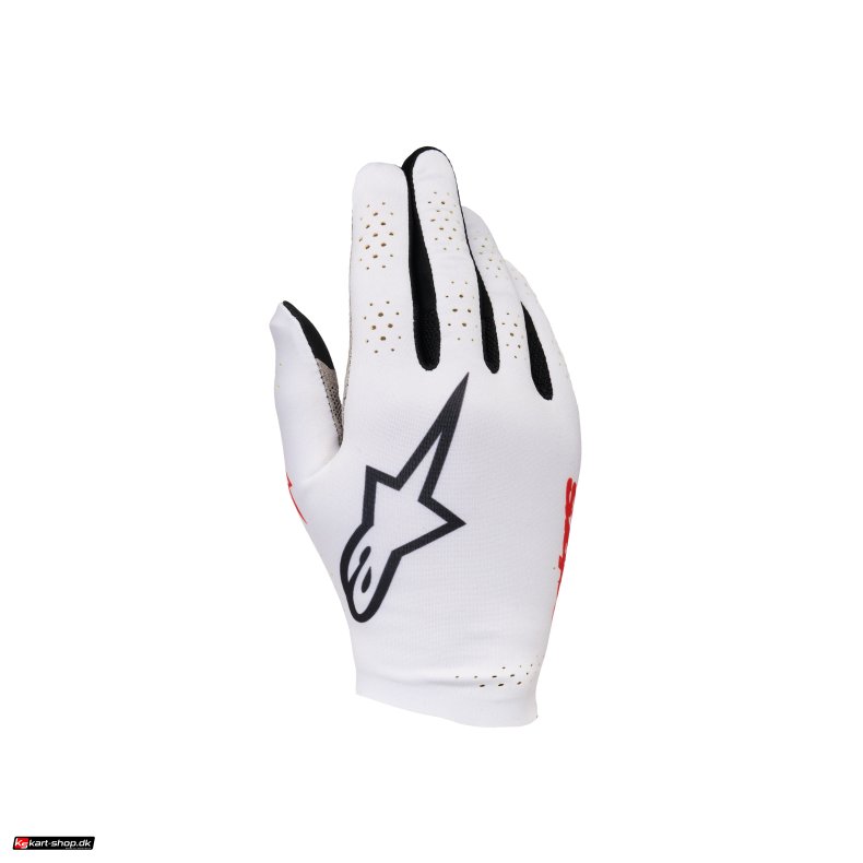 Alpinestars graphic 1 SIM handsker, slv/ice/sort/rd/mandarin, str. XS-XL