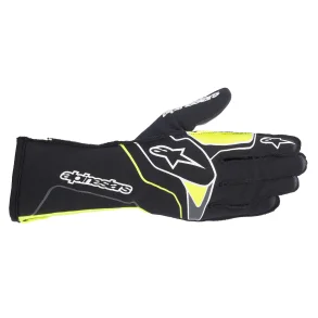 Alpinestars Tech-1 KX v3 handske, sort/gul fluo, Str. S-XXL