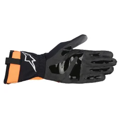 Alpinestars Tech-1 KX v3 handske, sort/orange fluo, Str. S-XXL