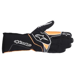 Alpinestars Tech-1 KX v3 handske, sort/orange fluo, Str. S-XXL