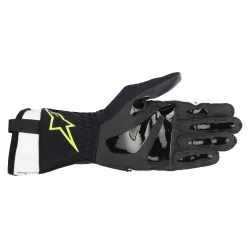 Alpinestars Tech-1 KX v3 handske, hvid/gul fluo, Str. S-XXL