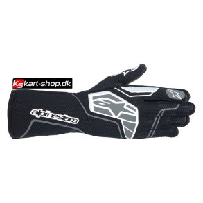 Alpinestars Tech-1 KX v4 handske, sort/anthracite, Str S - XXL