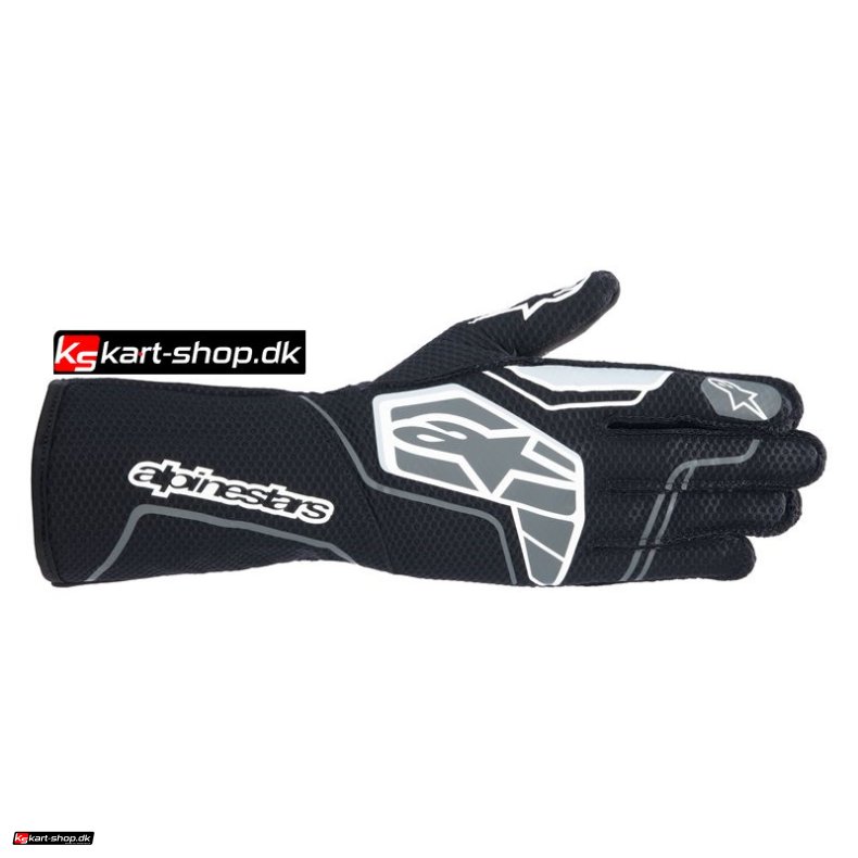 Alpinestars Tech-1 KX v4 handske, sort/anthracite, Str S - XXL