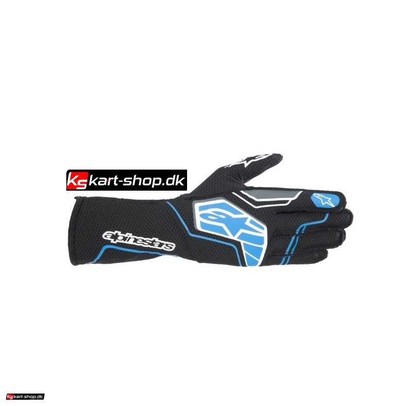 Alpinestars Tech-1 KX v4 handske, sort/bl, Str S - XXL 