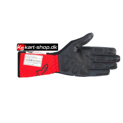 Alpinestars Tech-1 Race v4 FIA/SFI handske, sort og rd, str. S - XXL 