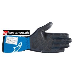 Alpinestars Tech-1 Race v4 FIA/SFI handske, sort og bl, str. S - XXL