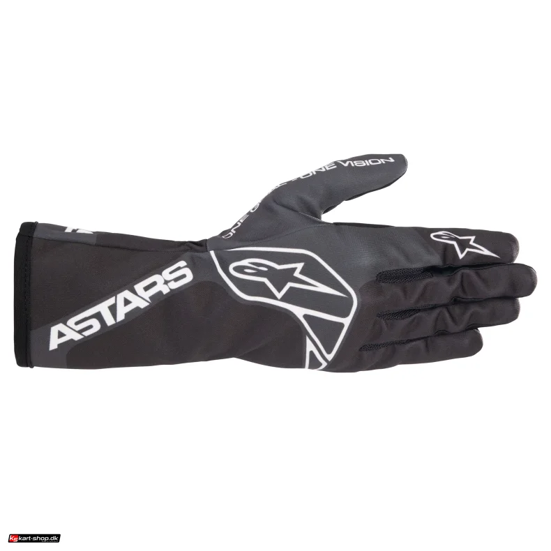 Tech-1 K race S V2 One Vision brne handske, Black Tar Grey, Str. S-L