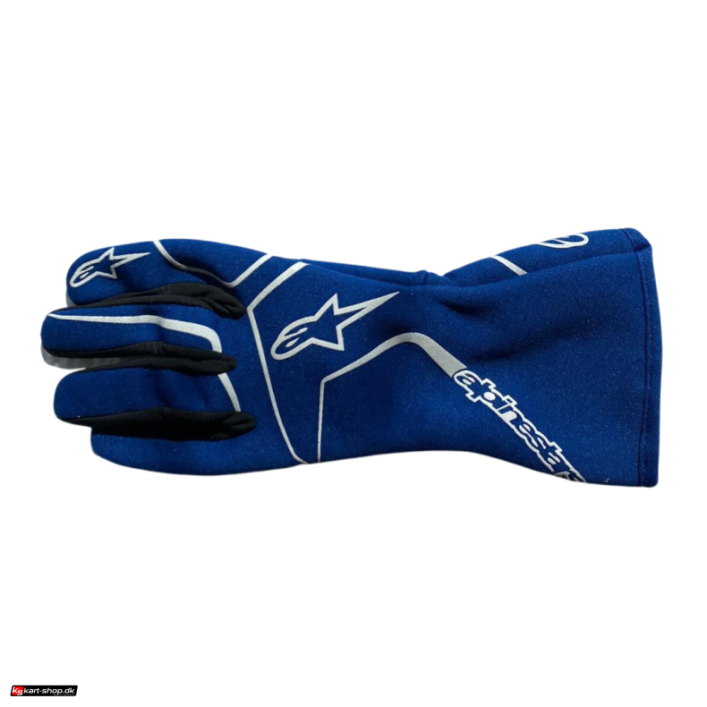 Alpinestars Tech 1-K Race S brne handske, bl/hvid, Str. M