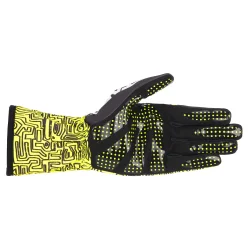 Alpinestars Tech-1 K Race v2 VERTICAL handske, gul fluo, Str. S-XL