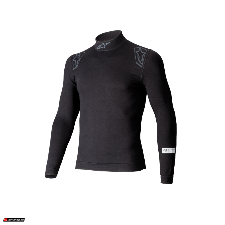 Alpinestars ZX Evo v3 top, sort, str. XS - 2XL