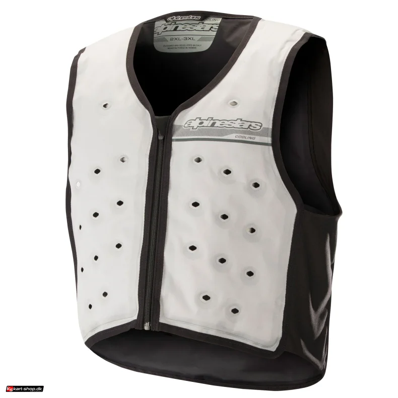 Alpinestars Cooling Vest, lysegr, mrkegr, str. S/M - 2XL