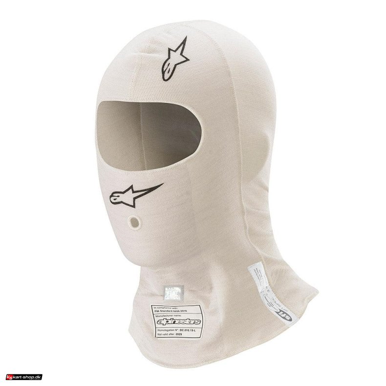 Alpinestars ZX EVO v2 hjelmhue, hvid/gr, One Size