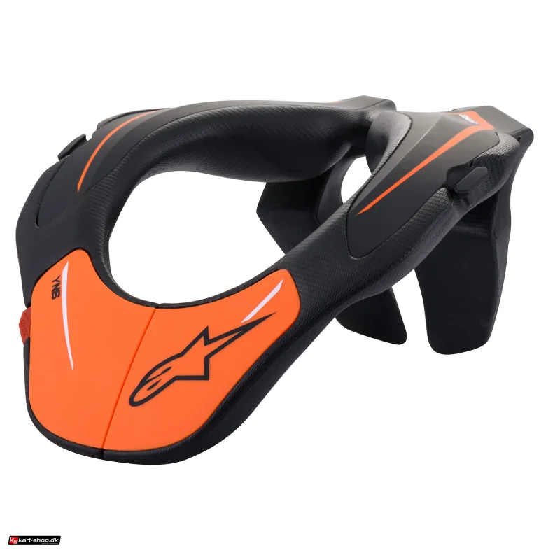 Alpinestars Youth beskyttelse for nakken, sort/orange, One size