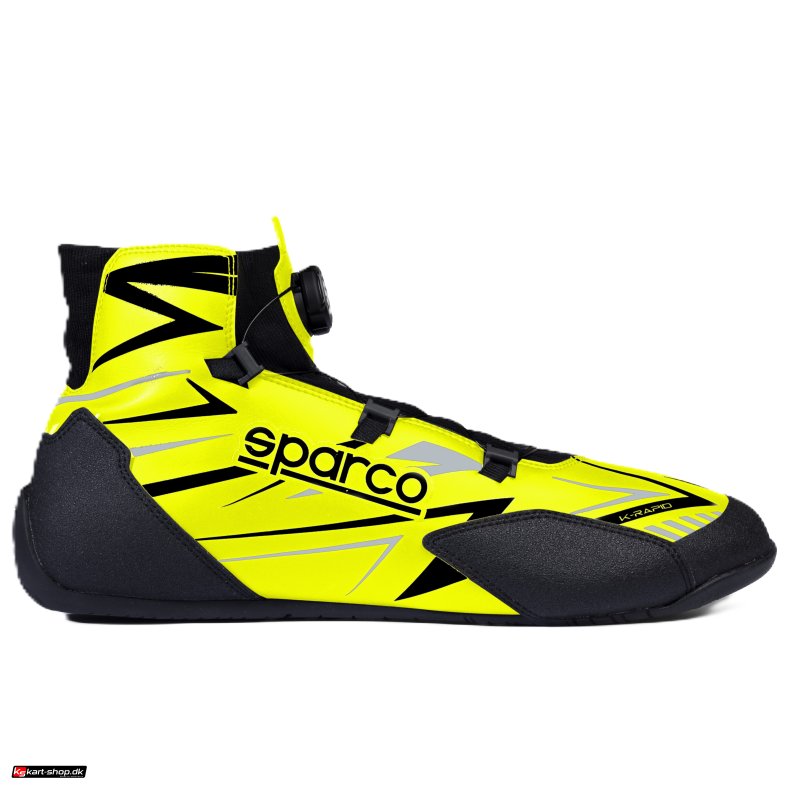 Sparco K-Rapid rotor sko, gul/sort, str. 37 - 48