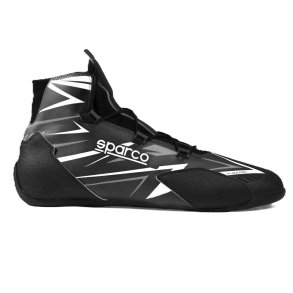 Sparco K-Rapid sko, sort/hvid, str. 32 - 48