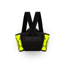 Bengio AB7 ribbensbeskytter, sort/gul fluo, str. XXS - XXL 