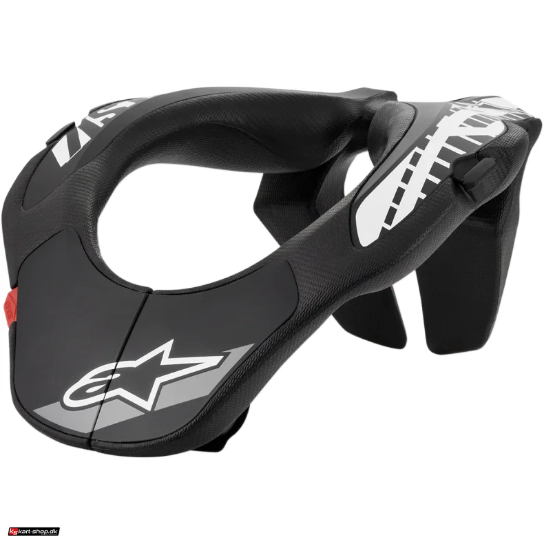 Alpinestars Youth beskyttelse for nakken, sort/hvid, One Size