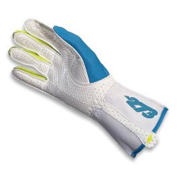 Minus 273 MNS-1 karting handsker, cyan/gul fluo, str. 3XS - XL