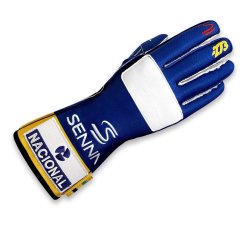 Minus 273 AYRTON SENNA karting handsker, bl,  str. 3XS - XL