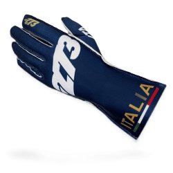 Minus 273 ITALIA Type-2 karting handsker, marinebl/hvid/rd,  str. 3XS - XL