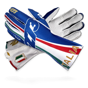 Minus 273 ITALIA Type-4 karting handsker, bl/tricolore,  str. 3XS - XL