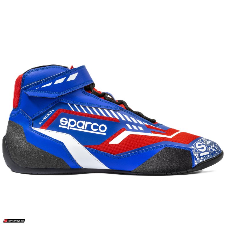 Sparco K-Rock sko, bl/rd, str.  32 - 48