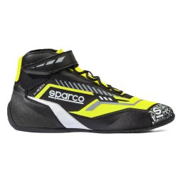 Sparco K-Rock sko, sort/gul, str.  32 - 48