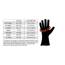 Minus 273 ITALIA Type-3 karting handsker, hvid/bl,  str. 3XS - XL