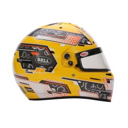 Bell RS7-K hjelm, Stamina anthracite/gul str. S - XL