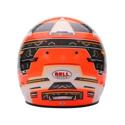 Bell RS7-K hjelm, Stamina anthracite/orange str. S - XL.